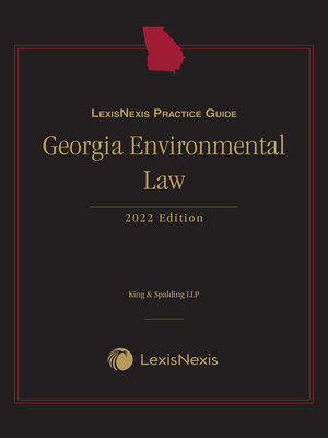 cover image of LexisNexis Practice Guide: Georgia Environmental Law